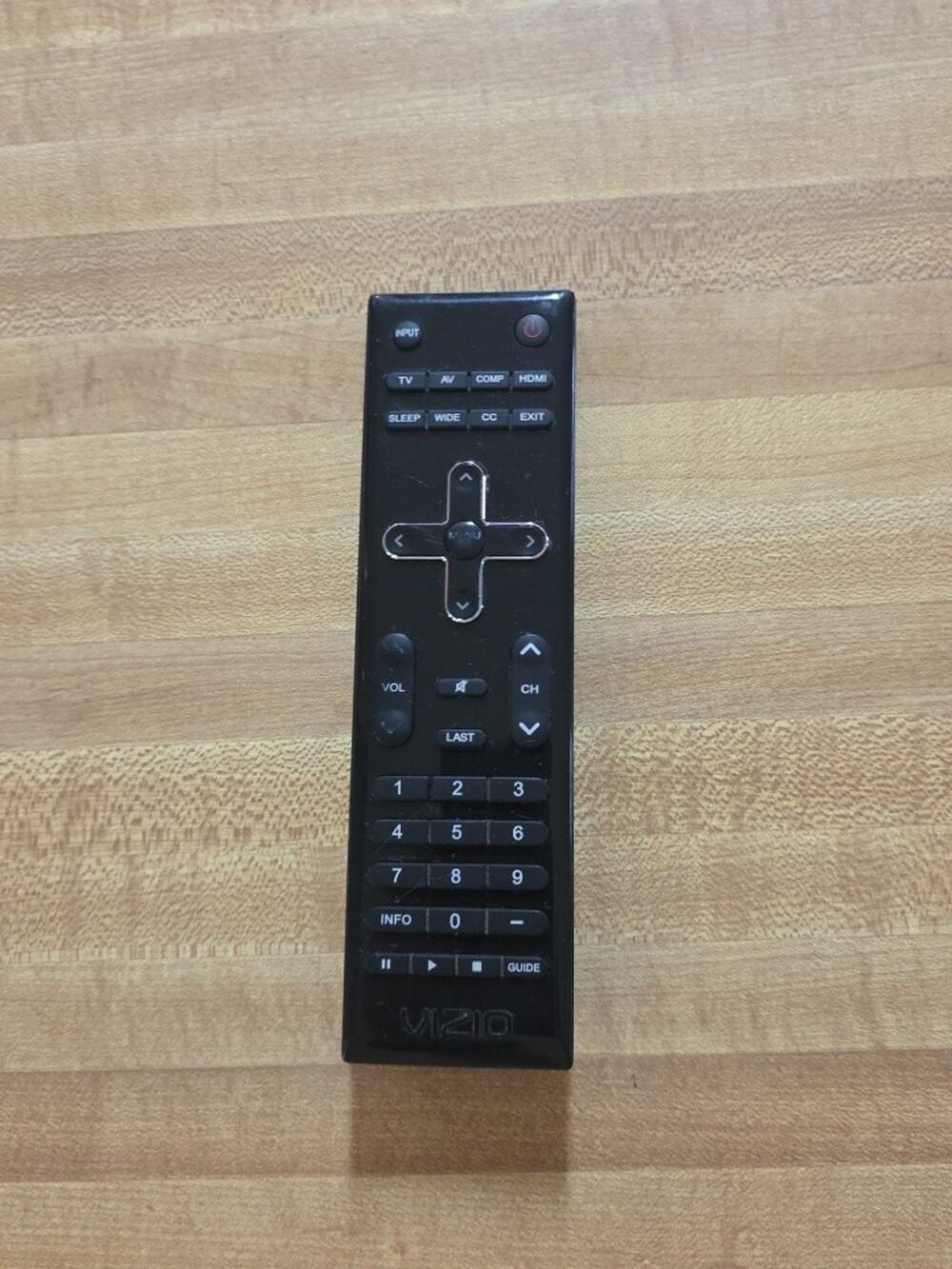 Vizio TV Remote Control Black OEM Style HDMI Input Volume Channel Replacement